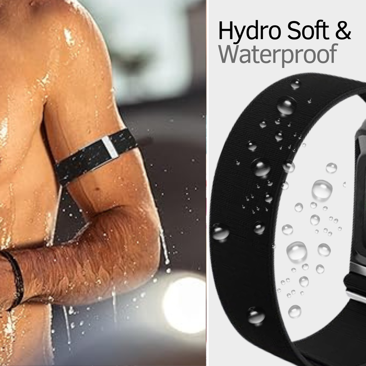 Rumbalton CoreKnit Hydra Soft Bicep Strap for WHOOP 5.0 One, Peak, Life MG