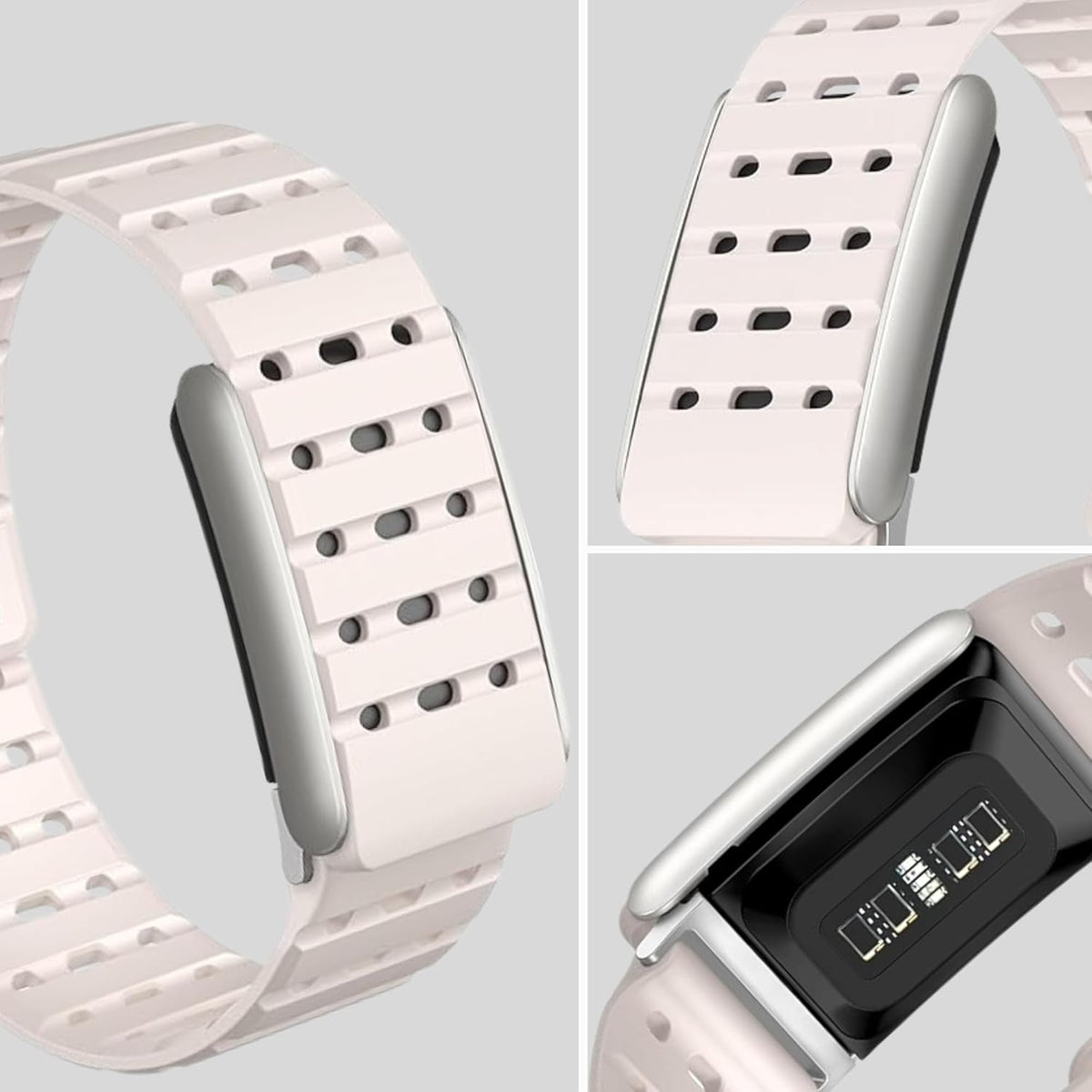 Rumbalton Magnetic Silicone Sport Band for WHOOP 5.0 One, Peak, Life/ MG