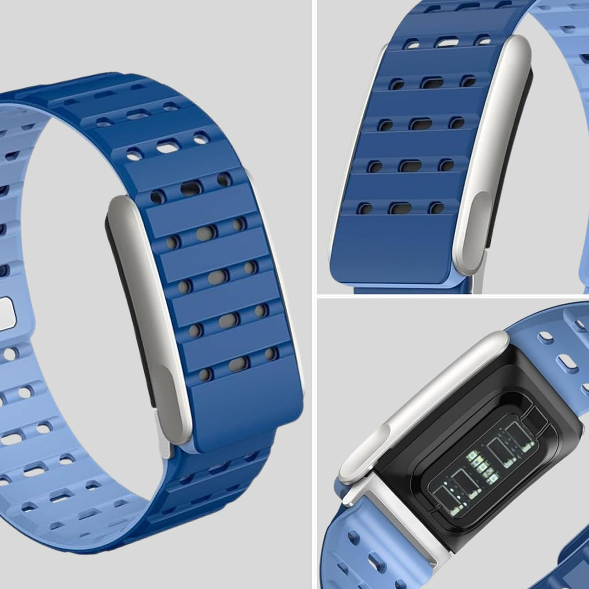 Rumbalton Magnetic Silicone Sport Band for WHOOP 5.0 One, Peak, Life/ MG