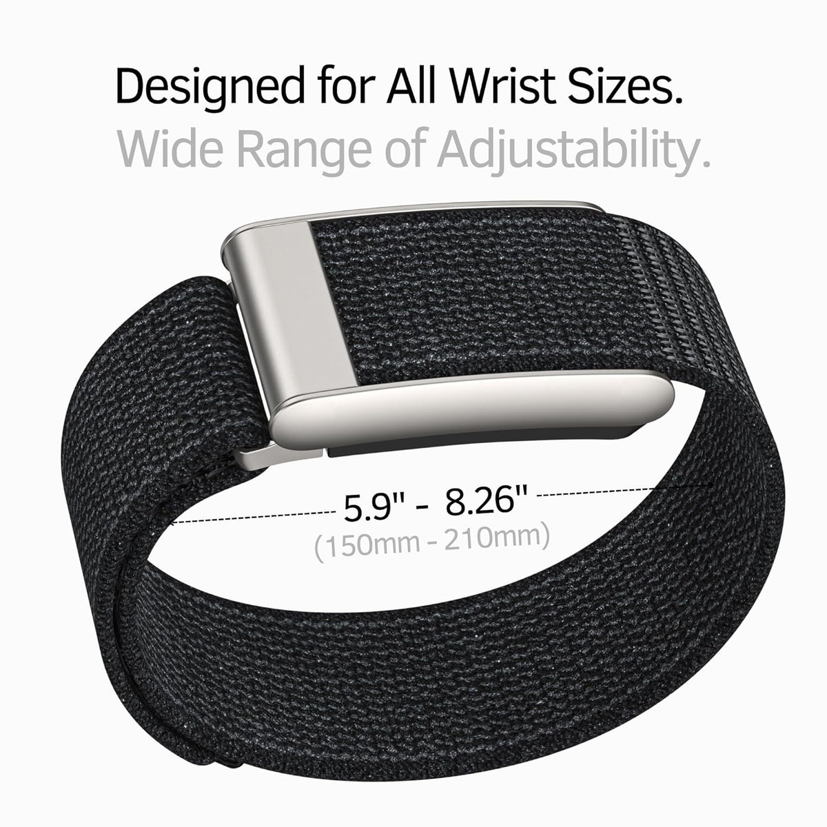 Rumbalton CloudSoft Nylon Wrist Strap for WHOOP 5.0 One, Peak, Life/ MG