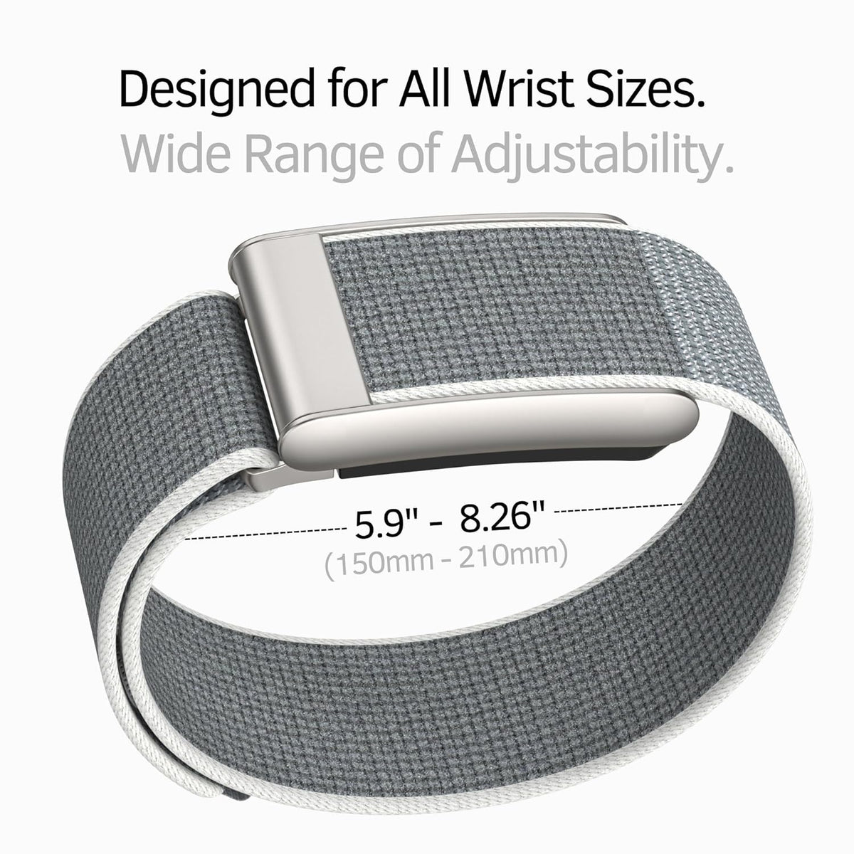 Rumbalton CloudSoft Nylon Wrist Strap for WHOOP 5.0 One, Peak, Life/ MG