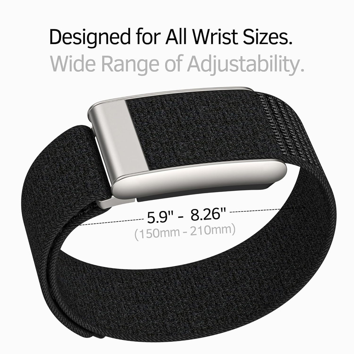 Rumbalton CloudSoft Nylon Wrist Strap for WHOOP 5.0 One, Peak, Life/ MG